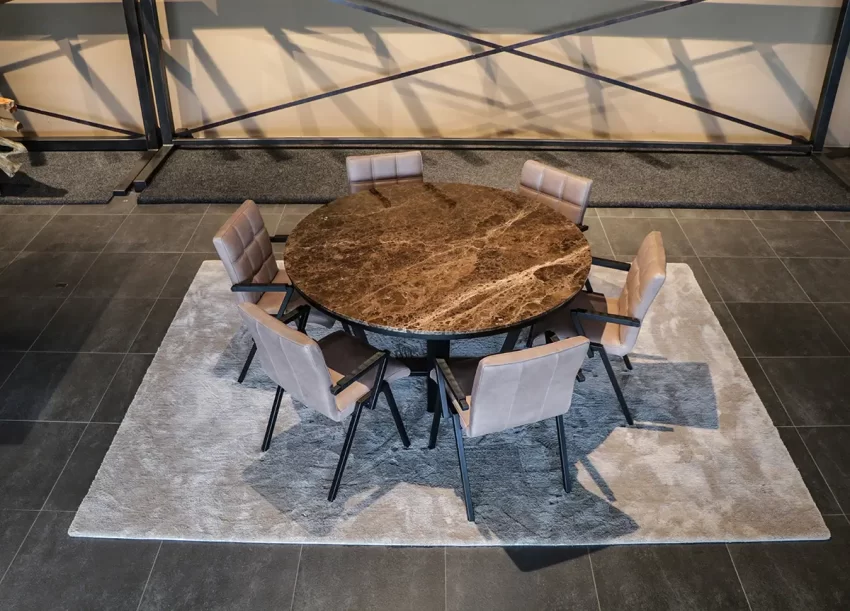 marble dining table-1